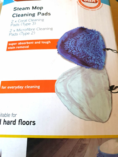 Vax steam mop cleaning pads - steam,