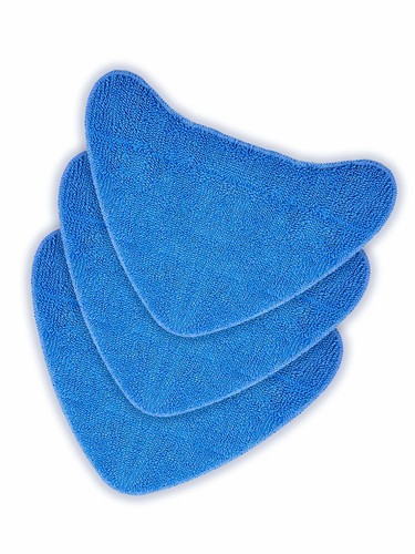 3pack microfiber steamer mop - microfiber,
