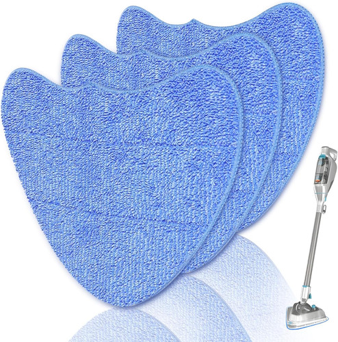 3pcs microfiber steam mop pads - 3pcs,